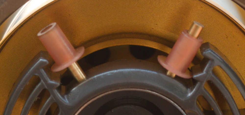 les masselottes du frein centrifuge